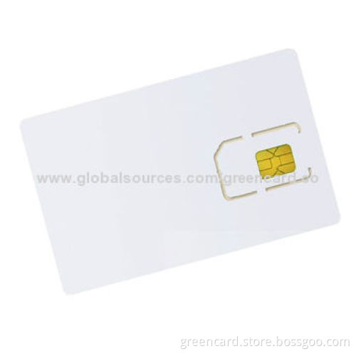 LTE CDMA SIM Card for Telecom, 8bit CPU or 16bit CPU, Memory Size: 16K, 32K, 64K or 128K